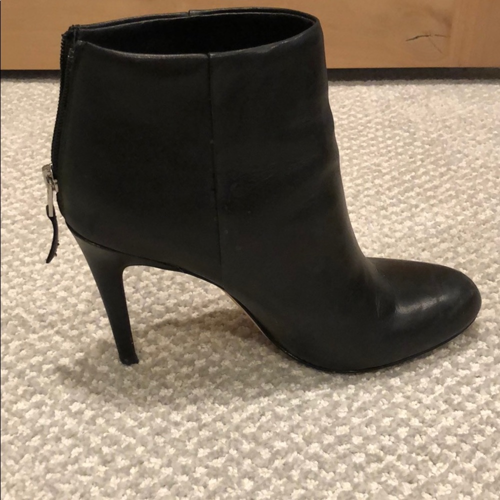 Sam Edelman Black Leather Booties